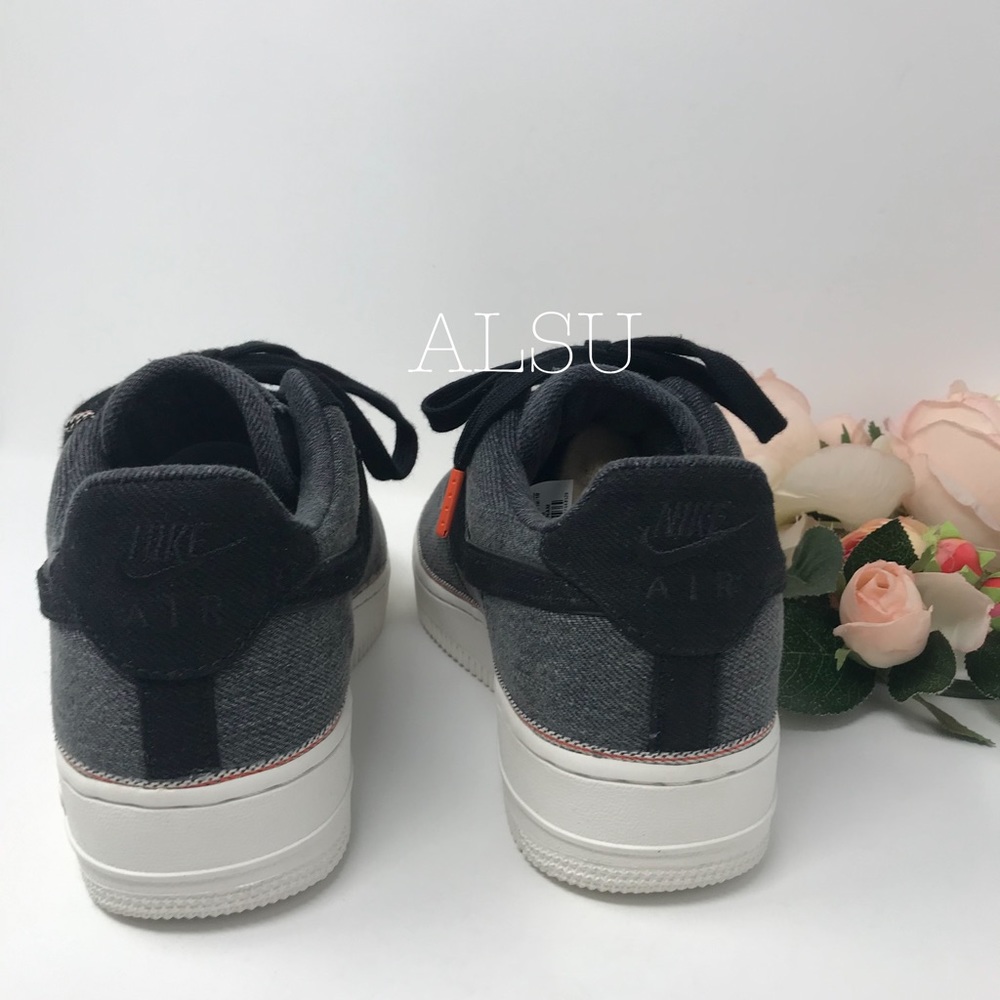 Nike Air Force 1’07 PRM Black Summit WhiteW AUTHEN - Picture 5 of 8